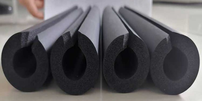 預(yù)切橡塑保溫管是一種什么樣的管材？（中亞保溫）