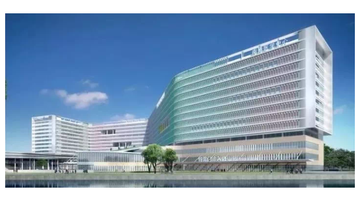 南通市第一人民醫(yī)院新院，中亞橡塑保溫板的應(yīng)用